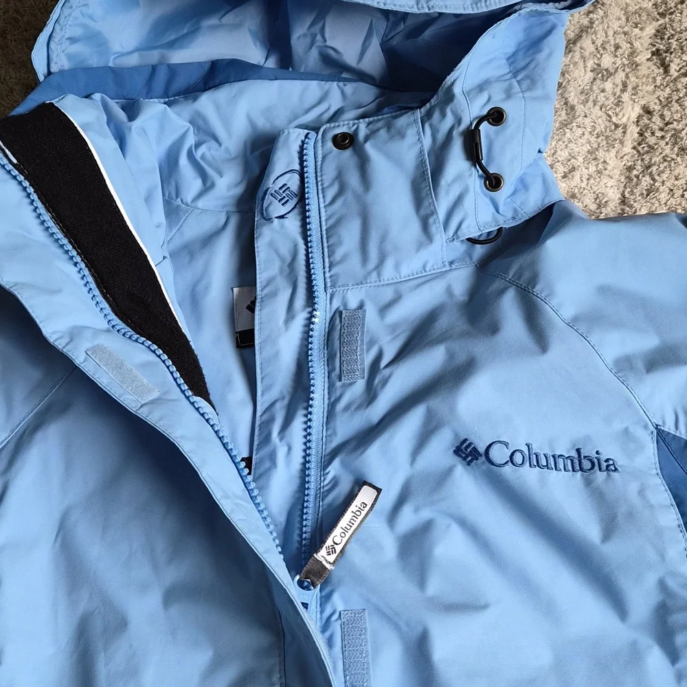 Columbia 3 In 1 Interchange Jacket Complete Women's Size M Blue - Picture 6 of 16